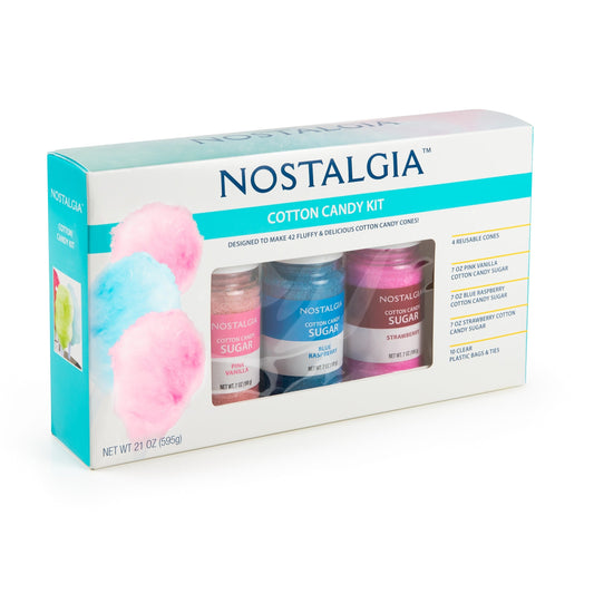 Nostalgie FSCC8 Zuckerwatte-Party-Set
