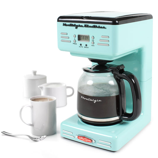 Nostalgie Retro 12-Tassen-Kaffeemaschine