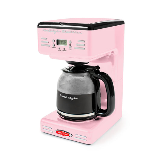 Nostalgie Retro 12-Tassen-Kaffeemaschine
