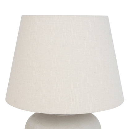 Nourison 20 Rustikale Keramiktopf-Tischlampe