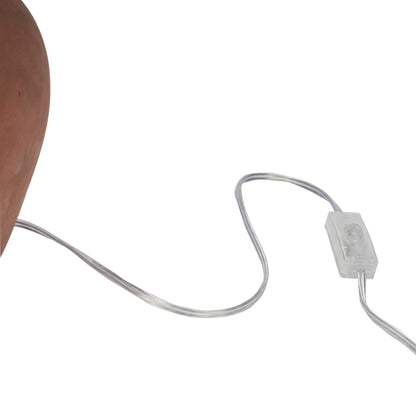 Nourison 20 Rustikale Keramiktopf-Tischlampe