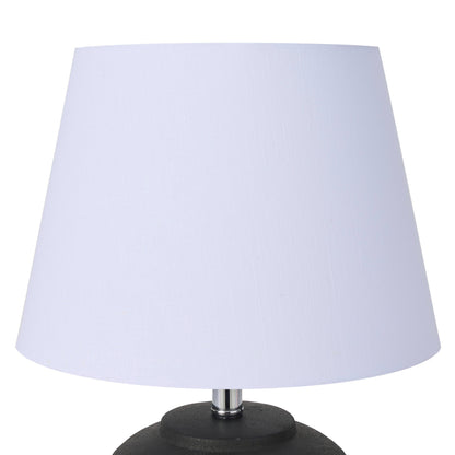 Nourison 20 Rustikale Keramiktopf-Tischlampe