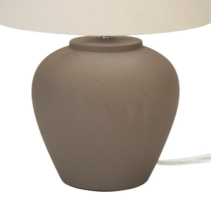 Nourison 20 Rustikale Keramiktopf-Tischlampe