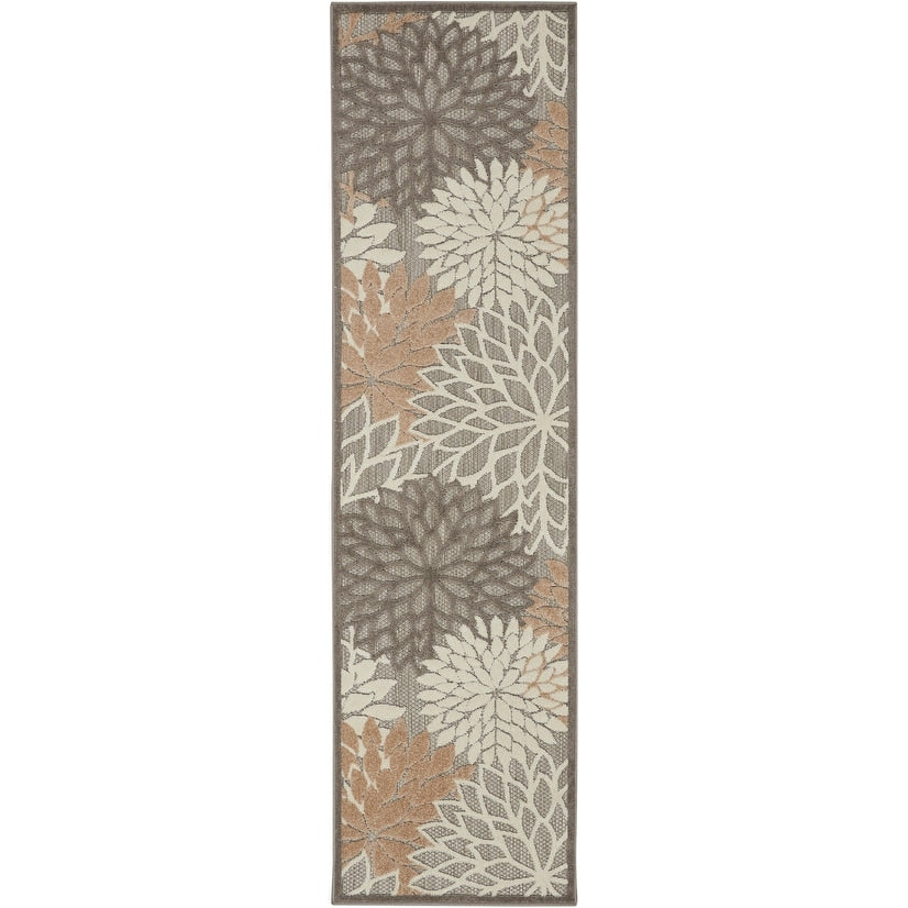 Nourison Aloha Floral Moderner Teppich für drinnen und draußen
