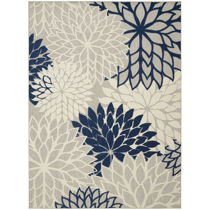 Nourison Aloha Floral Moderner Teppich für drinnen und draußen