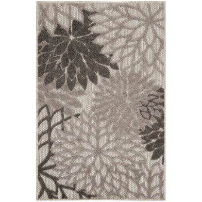 Nourison Aloha Floral Moderner Teppich für drinnen und draußen