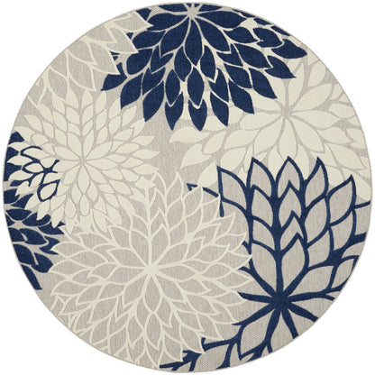 Nourison Aloha Floral Moderner Teppich für drinnen und draußen