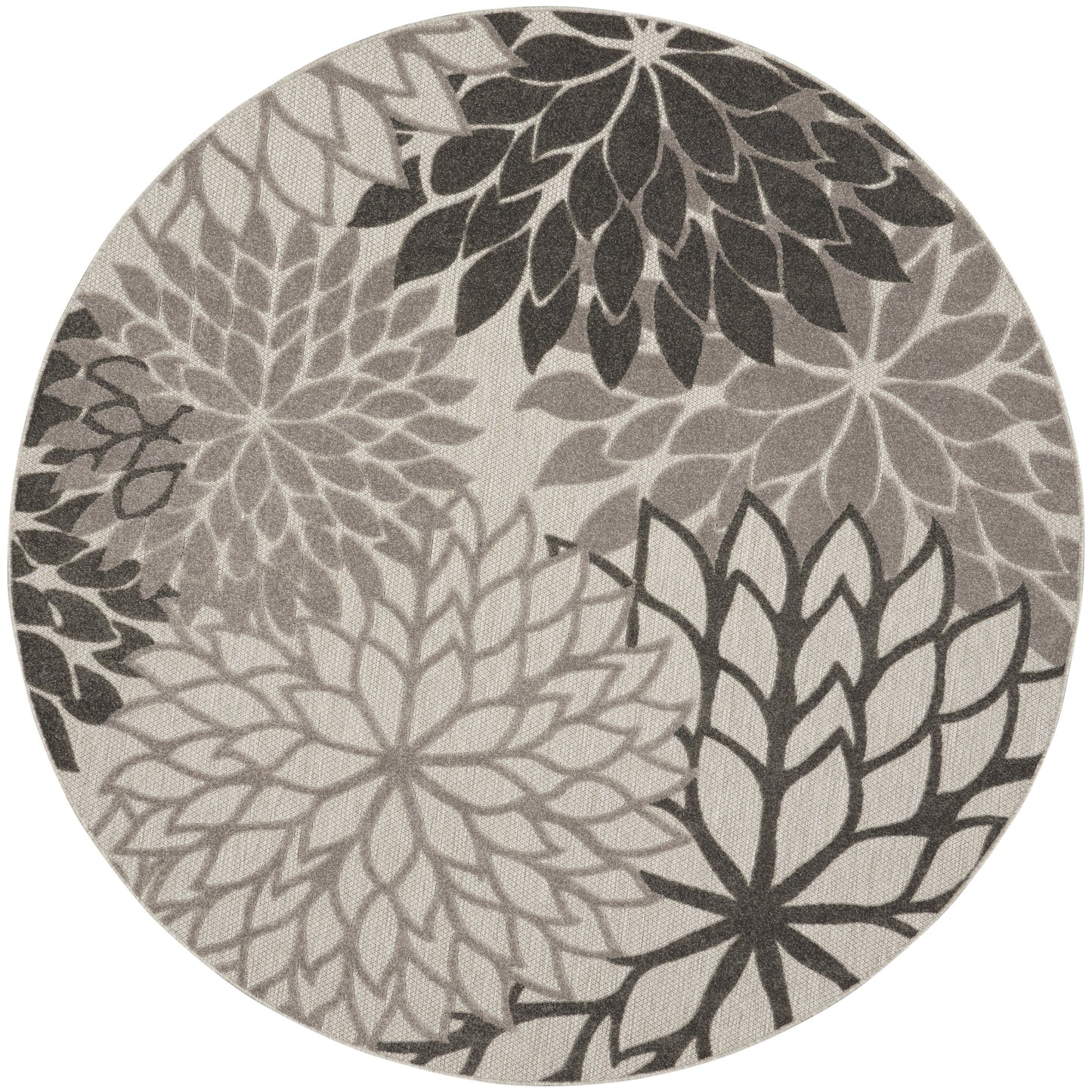 Nourison Aloha Floral Moderner Teppich für drinnen und draußen