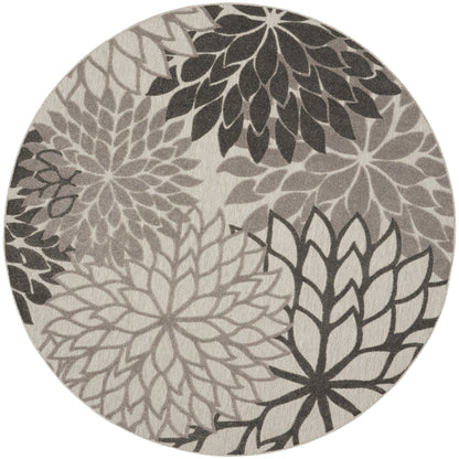 Nourison Aloha Floral Moderner Teppich für drinnen und draußen