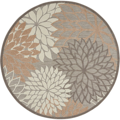 Nourison Aloha Floral Moderner Teppich für drinnen und draußen