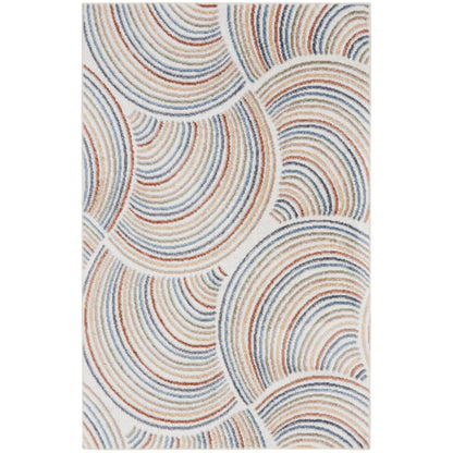 Nourison Astra Machine Washable All-over Design Area Rug
