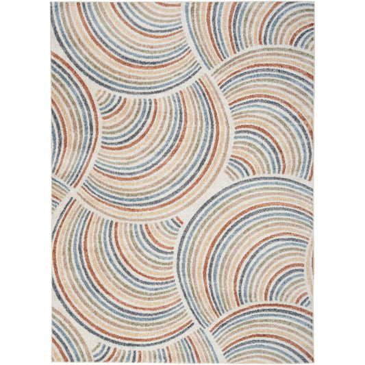 Nourison Astra Machine Washable All-over Design Area Rug
