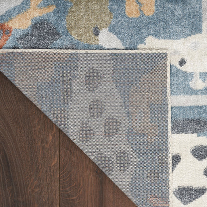 Nourison Astra – maschinenwaschbarer Teppich mit Tiermuster