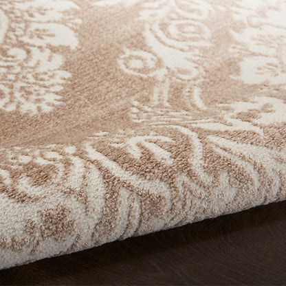 Nourison Elation Damask Pattern French Country Area Rug