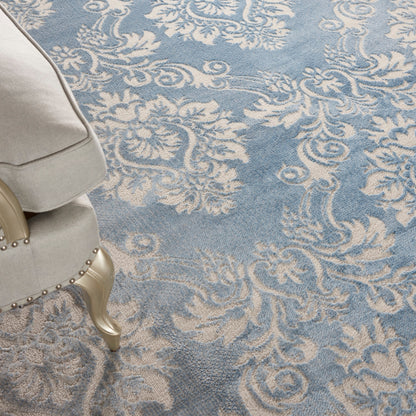 Nourison Elation Damask Pattern French Country Area Rug