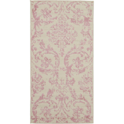 Nourison Jubilant Vintage Farmhouse Damask Area Rug