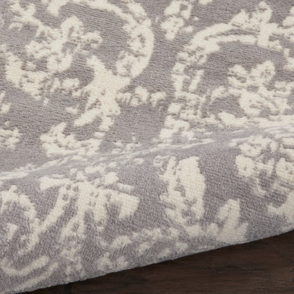 Nourison Jubilant Vintage Farmhouse Damask Area Rug