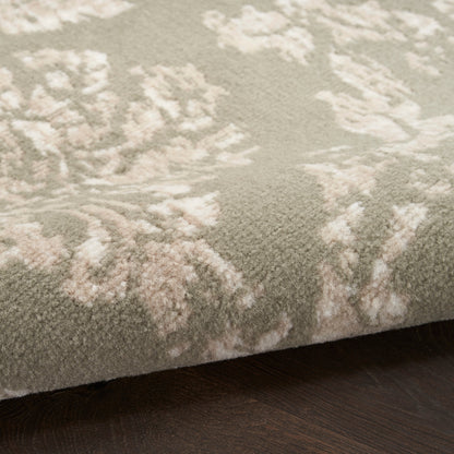 Nourison Jubilant Vintage Farmhouse Damask Area Rug