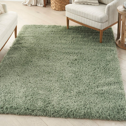Nourison Lush Shag Moderner, massiver Shag-Teppich