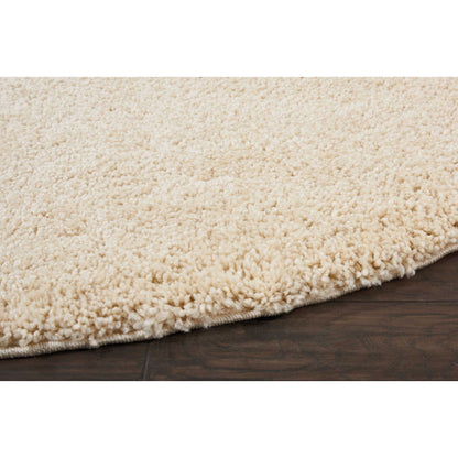 Nourison Malibu Shag Moderner Plüsch-Teppich in fester Ausführung