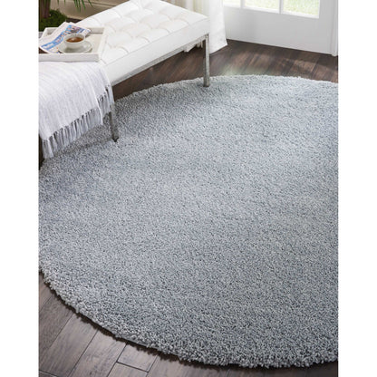 Nourison Malibu Shag Moderner Plüsch-Teppich in fester Ausführung