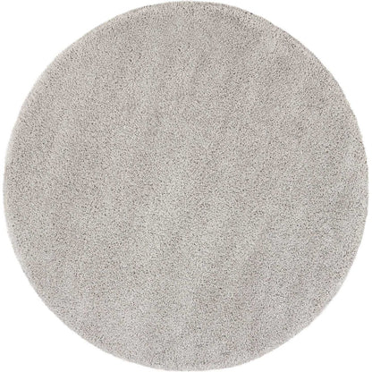 Nourison Malibu Shag Moderner Plüsch-Teppich in fester Ausführung