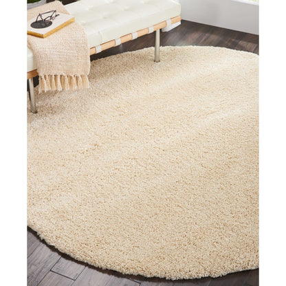 Nourison Malibu Shag Moderner Plüsch-Teppich in fester Ausführung