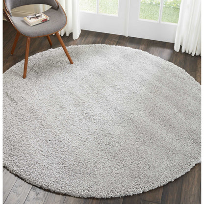 Nourison Malibu Shag Moderner Plüsch-Teppich in fester Ausführung