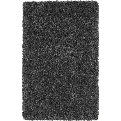 Nourison Malibu Shag Moderner Plüsch-Teppich in fester Ausführung