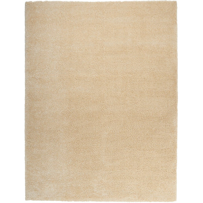 Nourison Malibu Shag Moderner Plüsch-Teppich in fester Ausführung