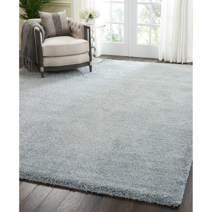 Nourison Malibu Shag Moderner Plüsch-Teppich in fester Ausführung