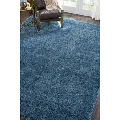 Nourison Malibu Shag Moderner Plüsch-Teppich in fester Ausführung