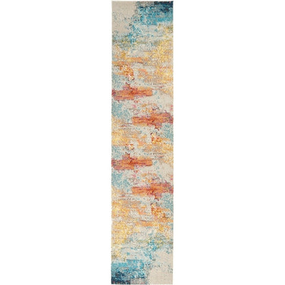 Nourison Moderner abstrakter Sublime-Teppich