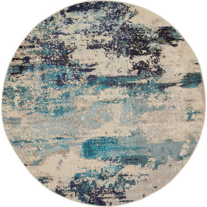 Nourison Moderner abstrakter Sublime-Teppich
