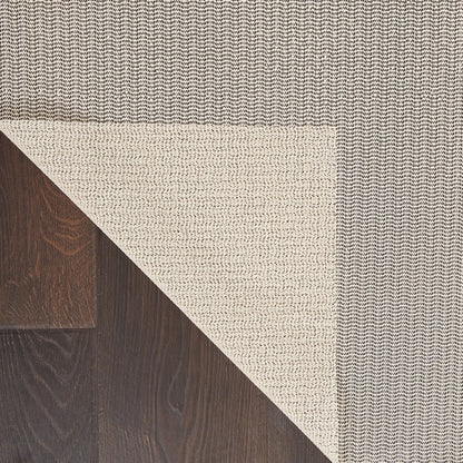 Nourison Elfenbeinfarbene, gepolsterte, vinylbeschichtete, rutschfeste Teppichunterlage