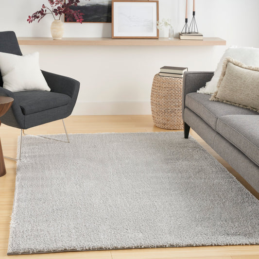 Nourison Pacific Shag Indoor only Solid Area Rug