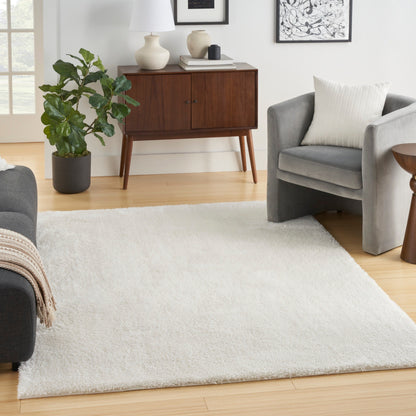 Nourison Pacific Shag Indoor only Solid Area Rug