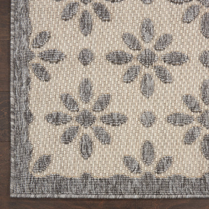 Nourison Palamos Modern Floral Hi Low Geometric Indoor Outdoor Area Rug
