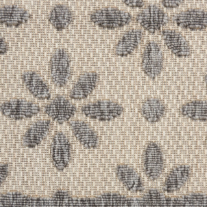 Nourison Palamos Modern Floral Hi Low Geometric Indoor Outdoor Area Rug