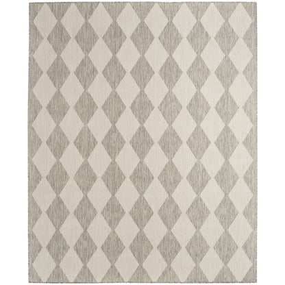 Nourison Positano Geometrischer Teppich für drinnen und draußen