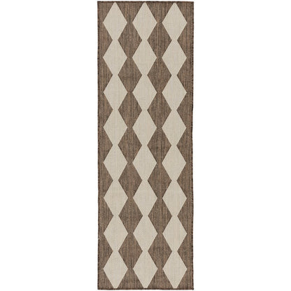 Nourison Positano Geometrischer Teppich für drinnen und draußen
