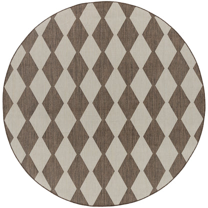 Nourison Positano Geometrischer Teppich für drinnen und draußen