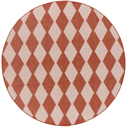 Nourison Positano Geometrischer Teppich für drinnen und draußen