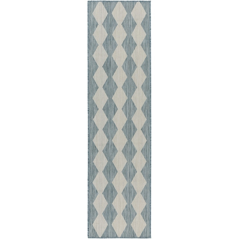 Nourison Positano Geometrischer Teppich für drinnen und draußen