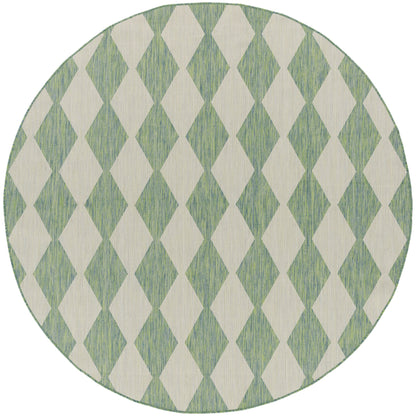 Nourison Positano Geometrischer Teppich für drinnen und draußen