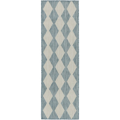 Nourison Positano Geometrischer Teppich für drinnen und draußen