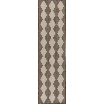 Nourison Positano Geometrischer Teppich für drinnen und draußen