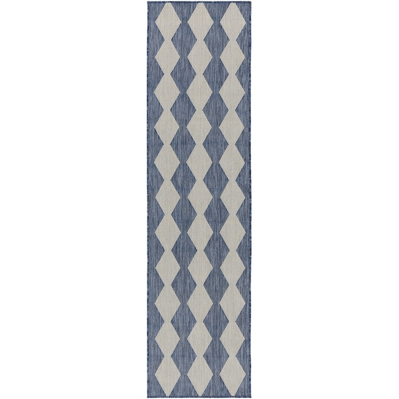 Nourison Positano Geometrischer Teppich für drinnen und draußen