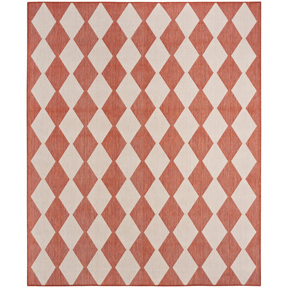 Nourison Positano Geometrischer Teppich für drinnen und draußen