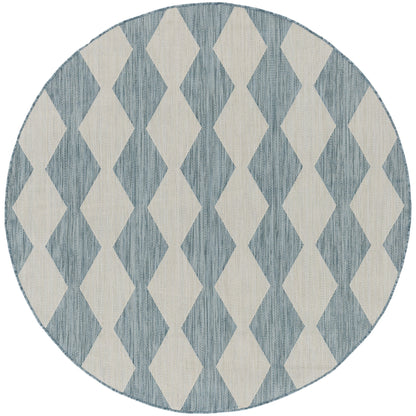 Nourison Positano Geometrischer Teppich für drinnen und draußen
